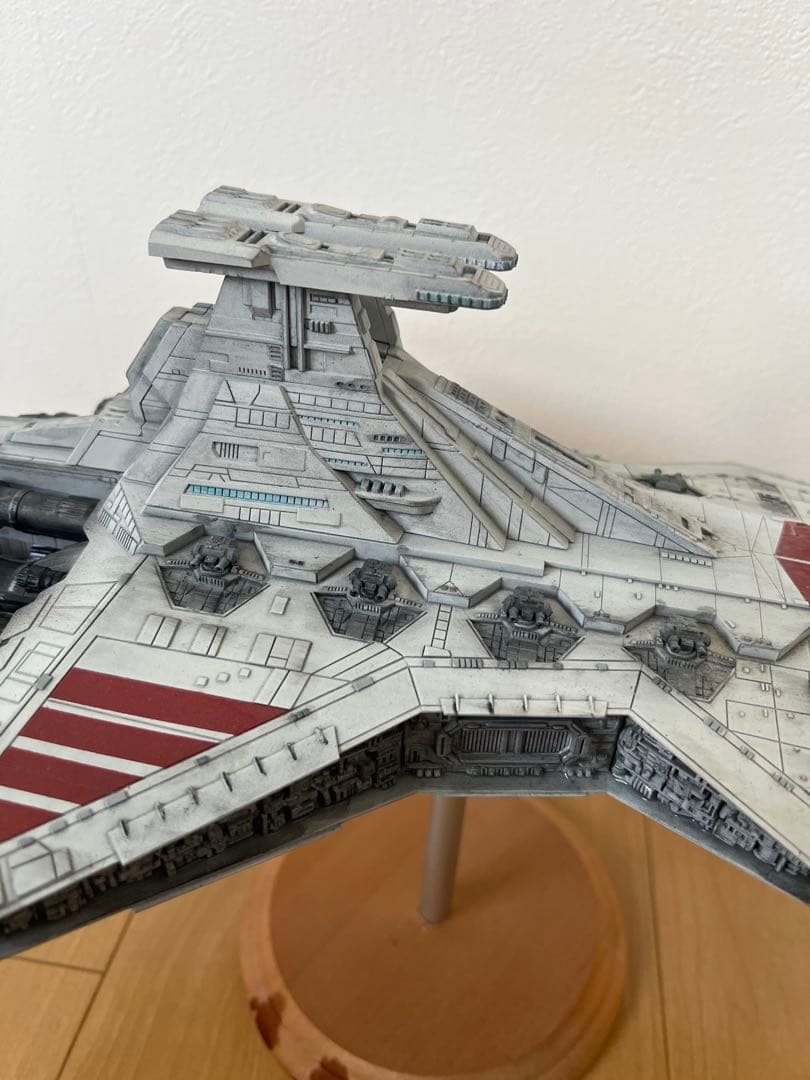 スターウォーズヴェネター級リパブリックスターデストロイヤー プラモデル完成品