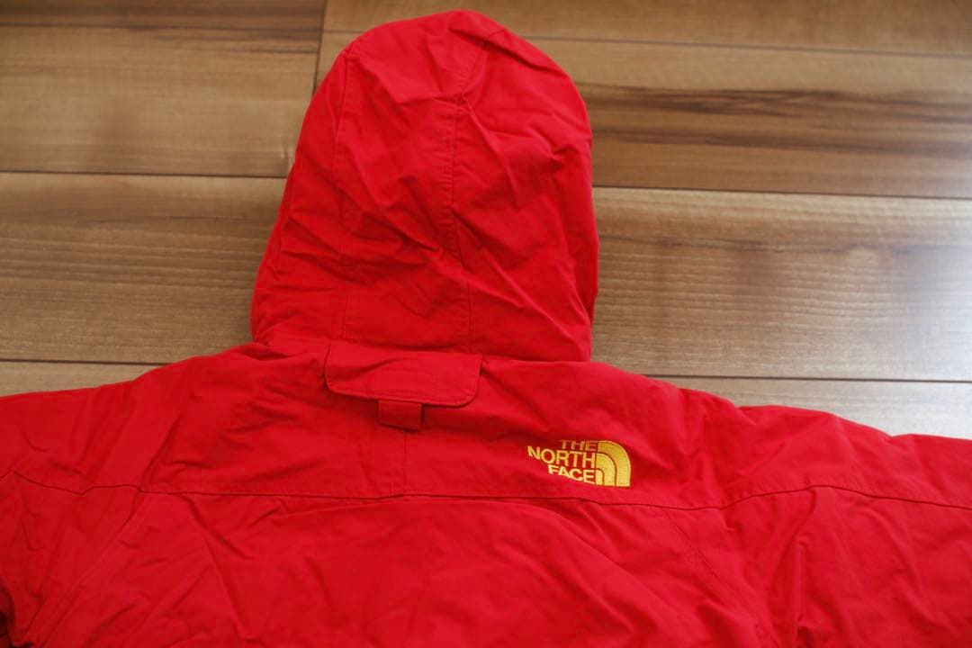美品 ノースフェイス スキーウェア キッズ 90cm 赤 ジャンプスーツ ツナギ