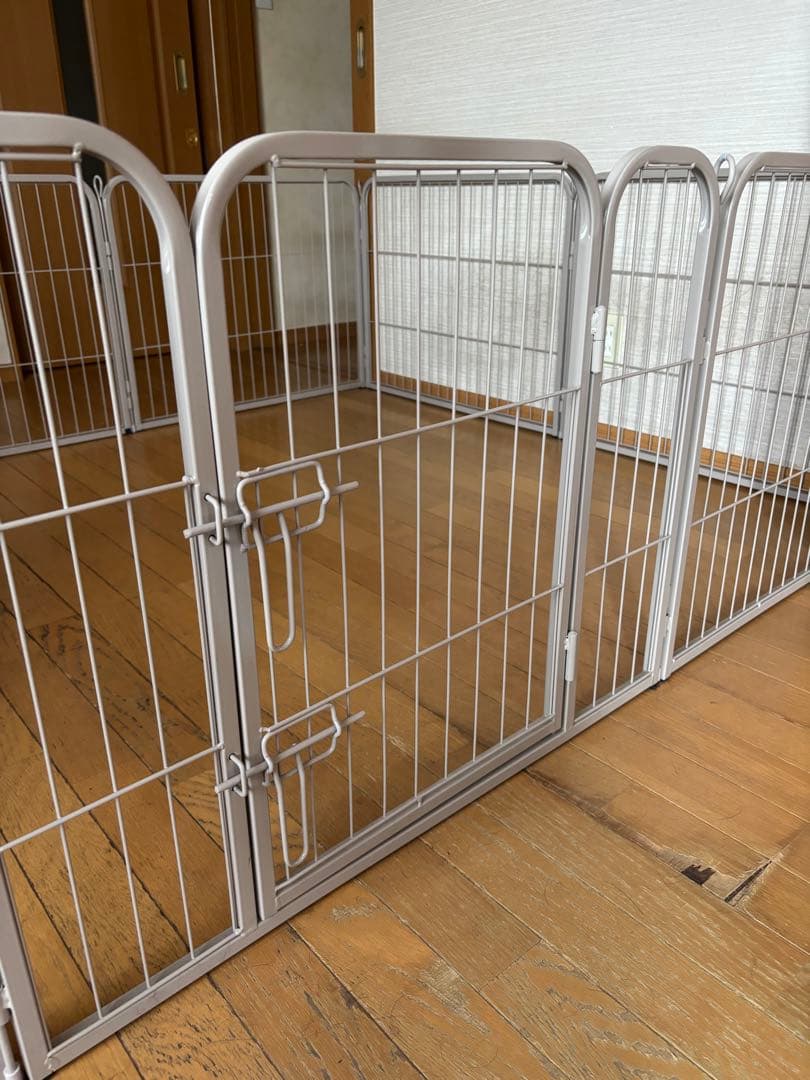 ペットサークル　タンスのゲン　高さ60cm 8枚　グレージュ