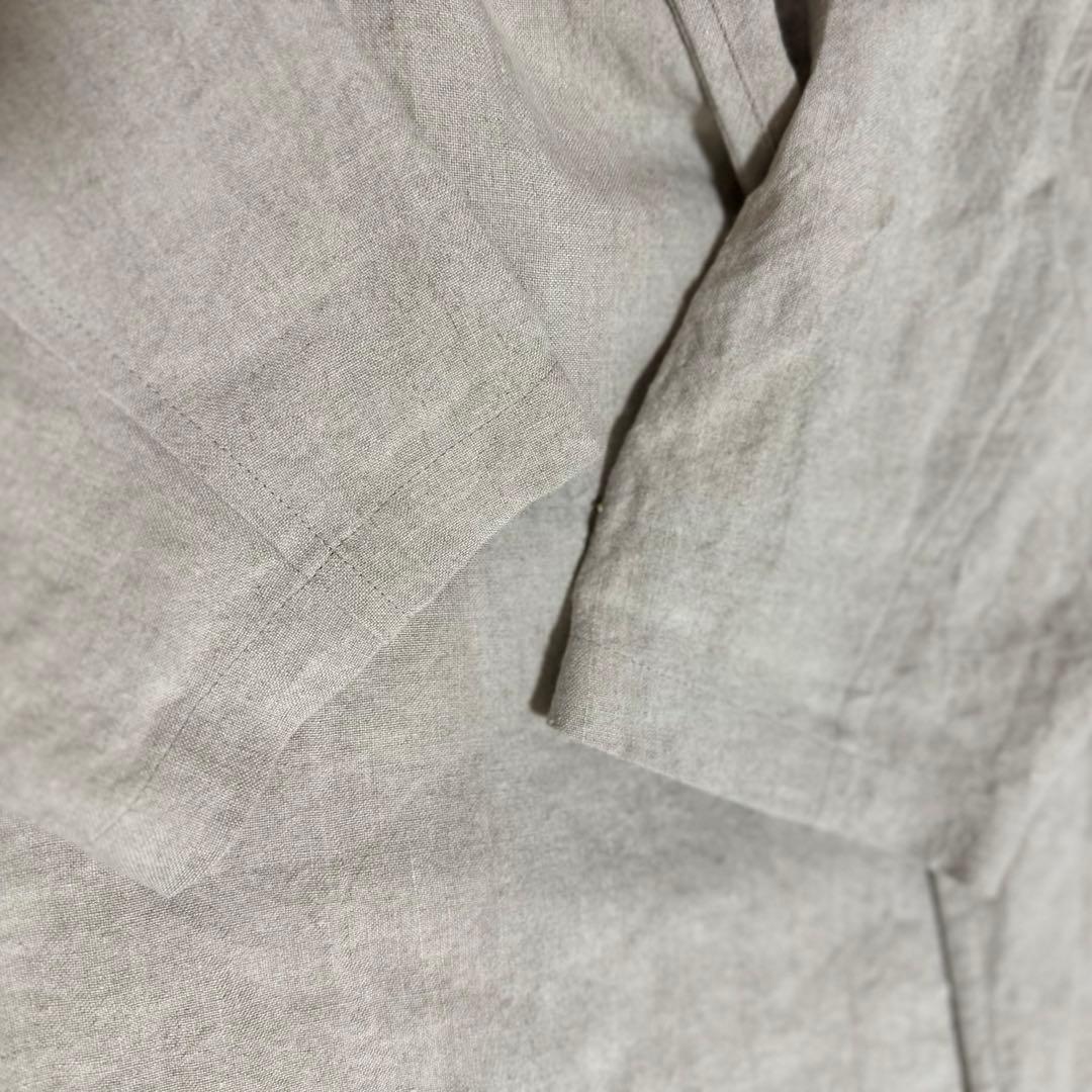 ジャケット・アウター HELIOPOLE NEW DUNGAREES LINEN OVER COAT