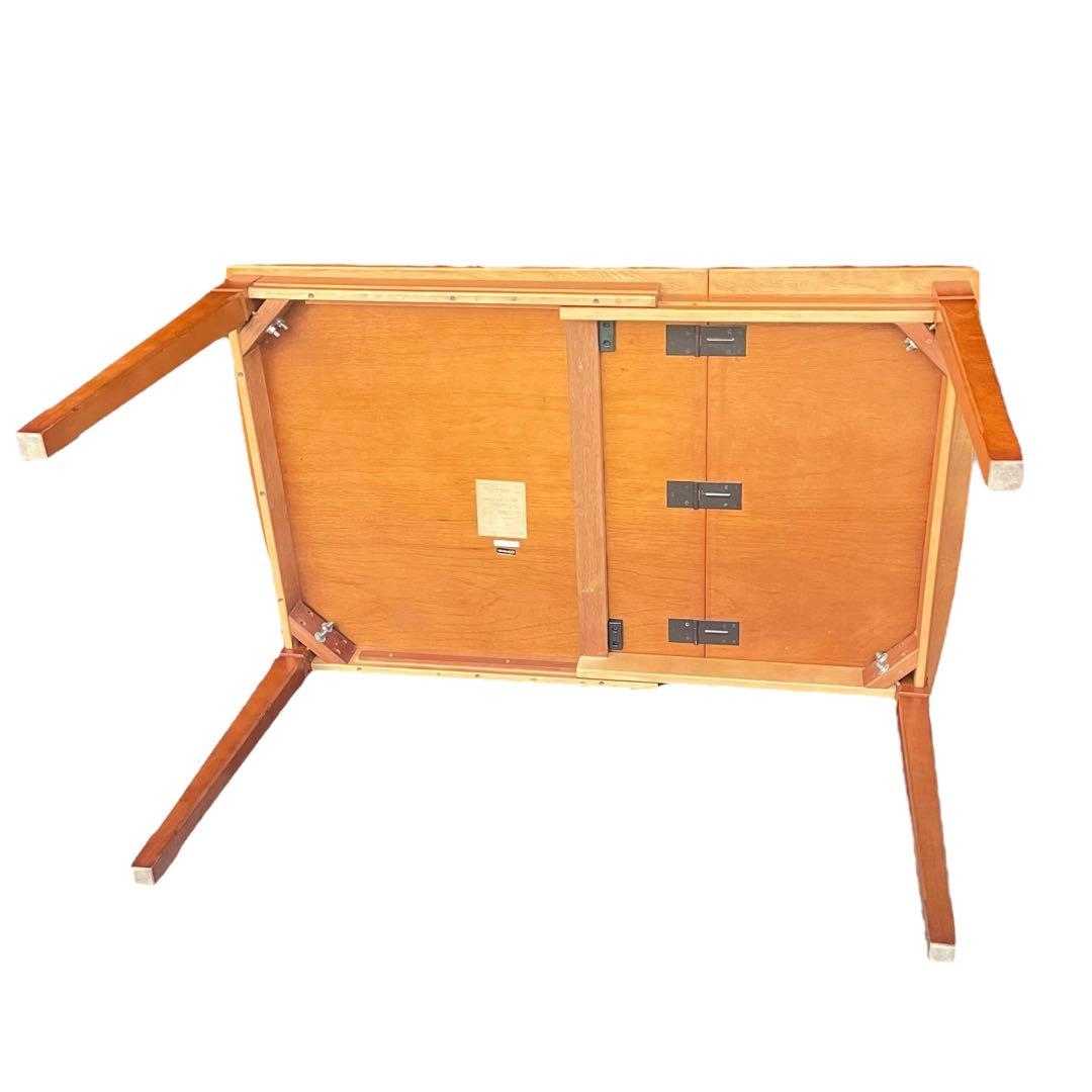 HR863 【リアルシャビー】マルニ木工　バタフライテーブル　拡張テーブル