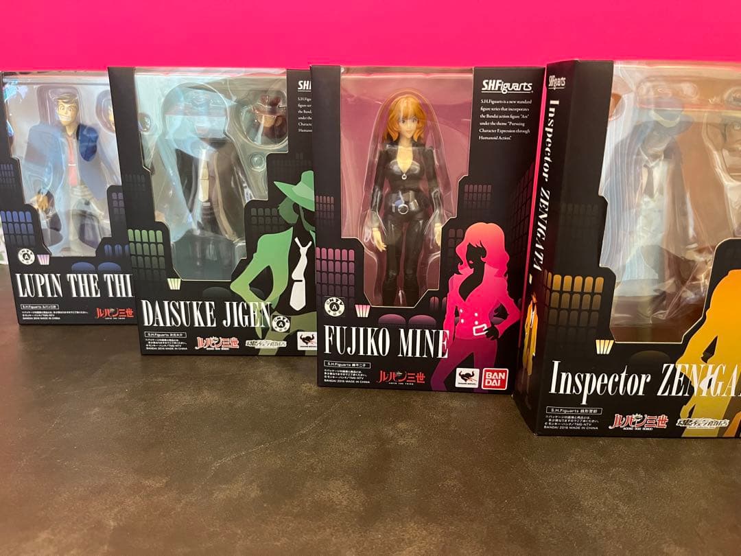 ルパン三世 S.H.Figuarts アクションフィギュアセット