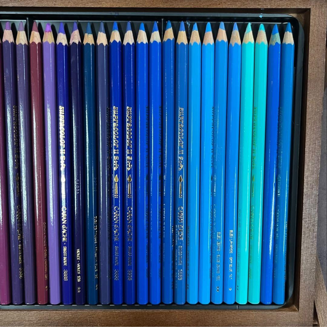 カランダッシュ 120色 スプラカラーソフト 水彩色鉛筆 CARAND'ACHE