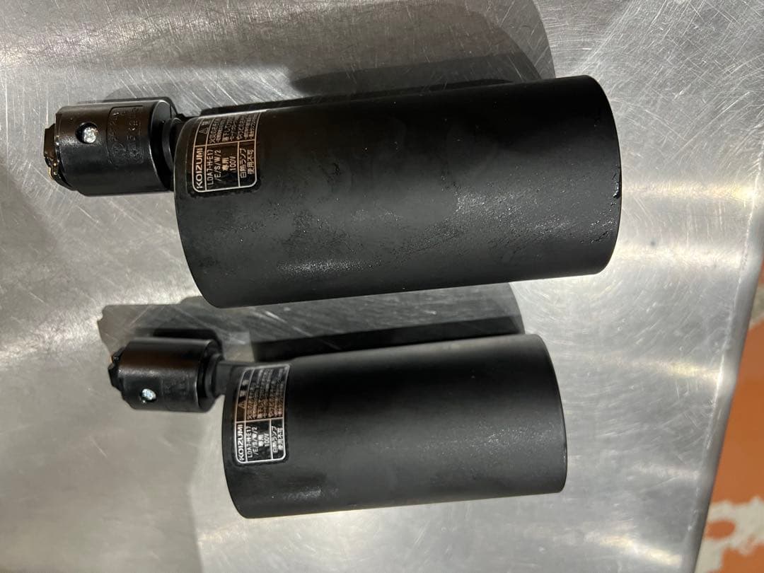 8個　コイズミスポットライト ブラック LED対応　ダクトレール用　値引き可能