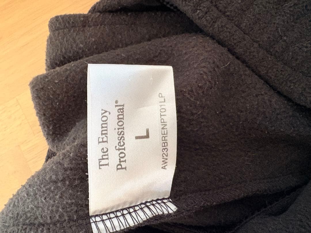 値下げ‼️【美品】The Ennoy エンノイ 23AW セットアップフリース