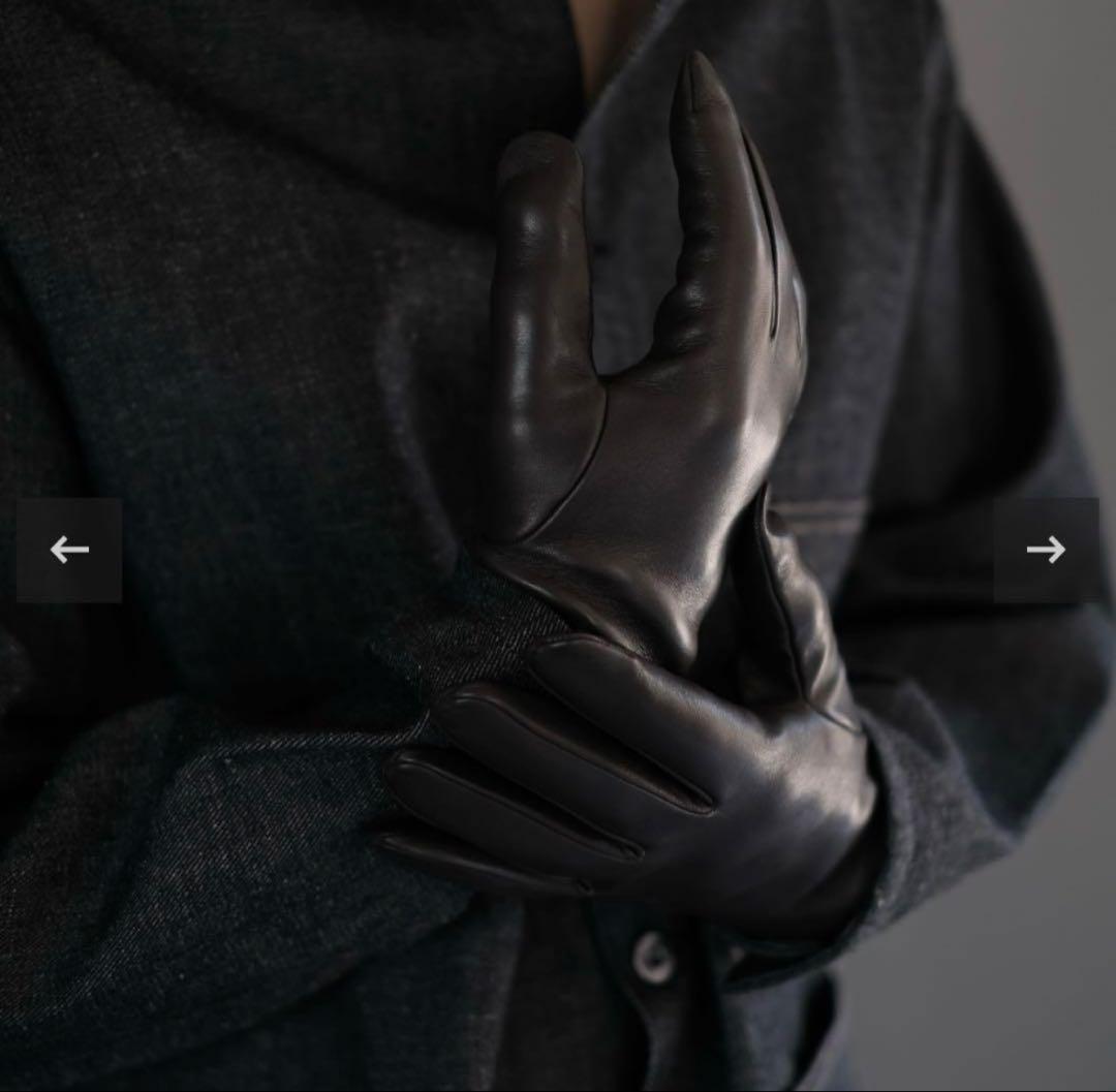 オ*ー様 24AW OMAR AFRIDI CURVED GLOVES STEE
