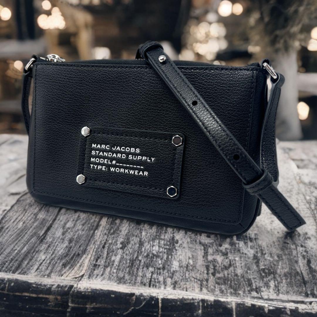 みっきい ✨極美品✨マークジェイコブス　レザーショルダーバッグクロスボディ