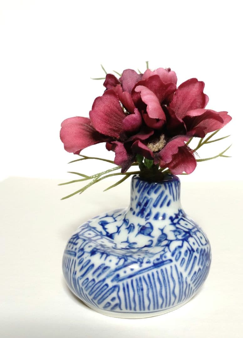 ミニ 花瓶 和風 フラワーベース アンティーク レトロ 蚤の市 ヴィンテージ