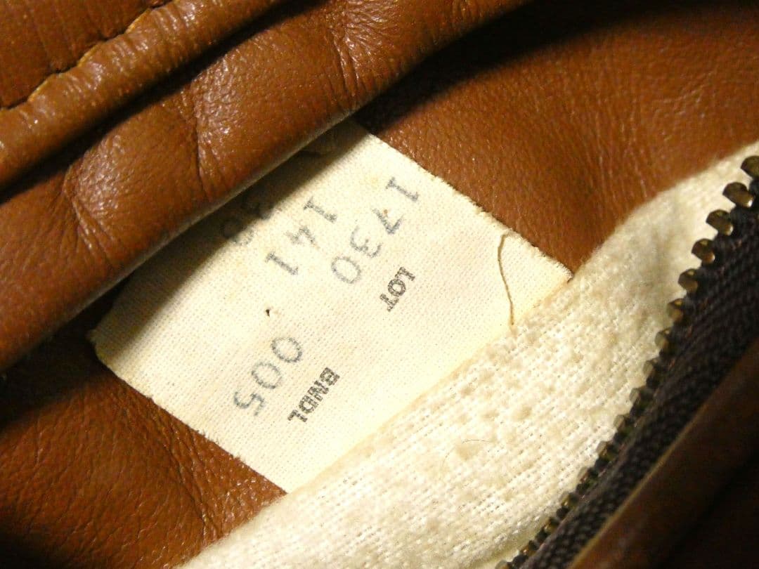 黄金サイズ38！ライナー付き完品！schottスタンド立ち襟シングル141