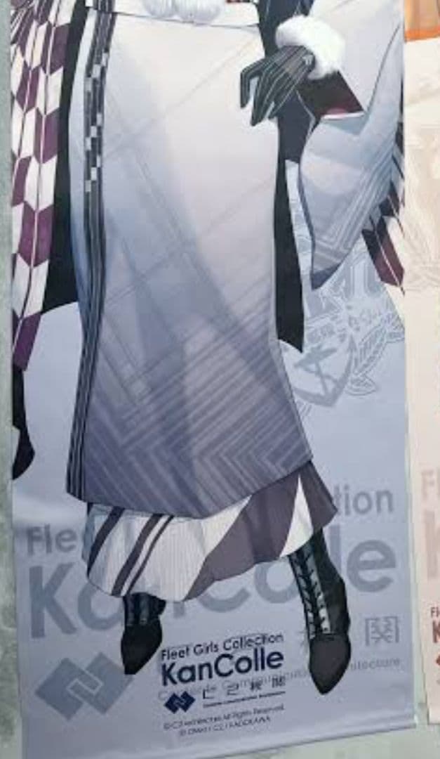 艦これ 等身大タペストリー 長門 新春ライブ 晴着 ポスター