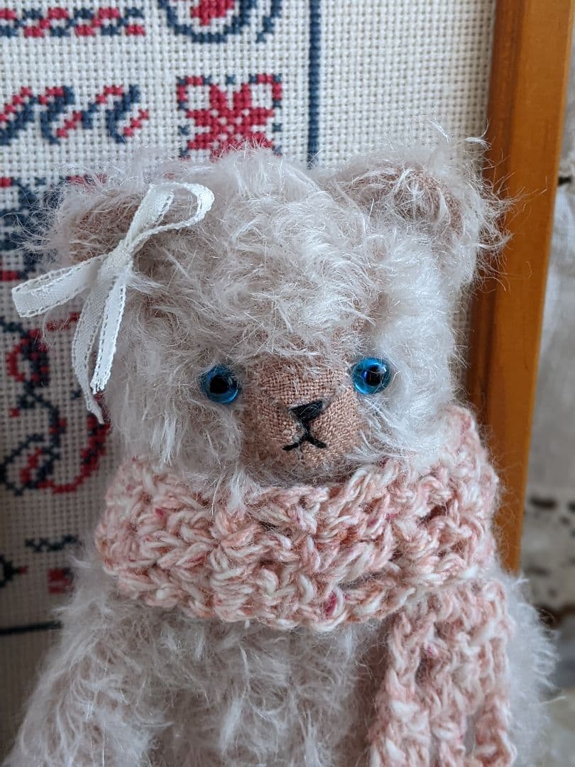 【e】小さいテディベア　18cm