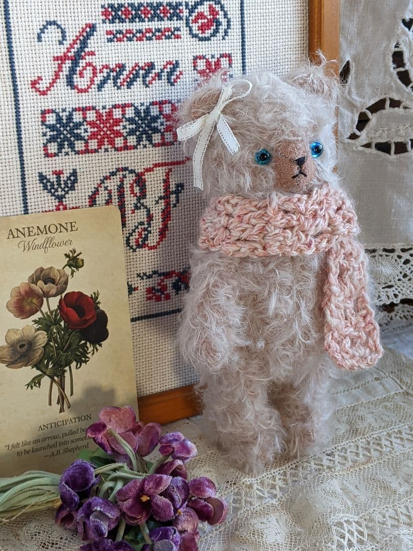 【e】小さいテディベア　18cm