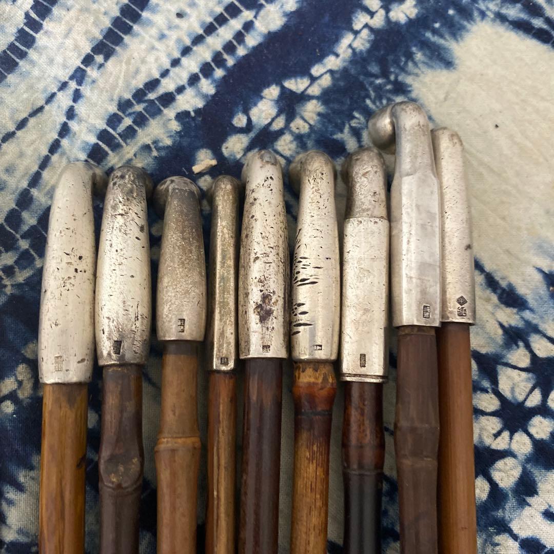 純銀　煙管　キセル　まとめて25本