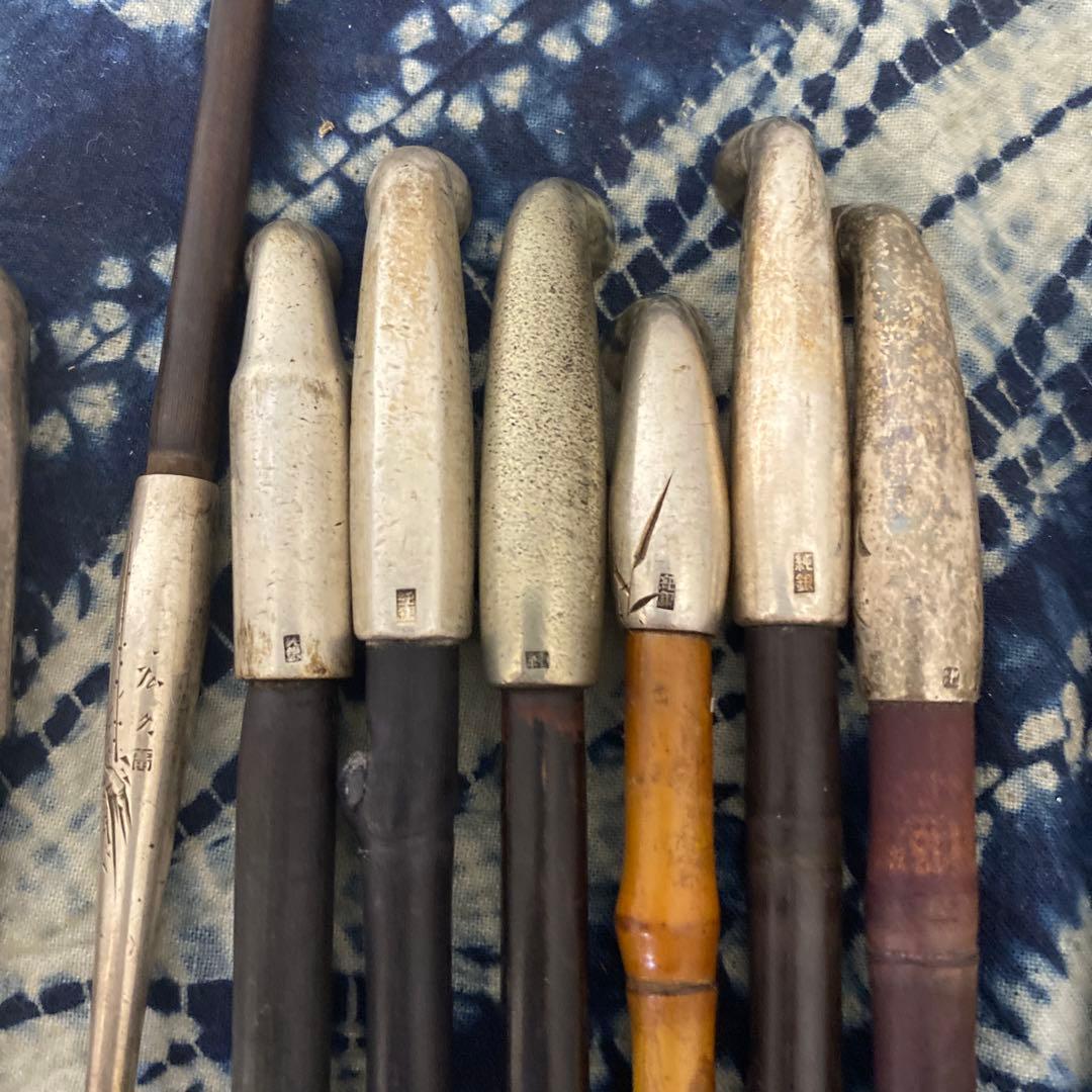 純銀　煙管　キセル　まとめて25本