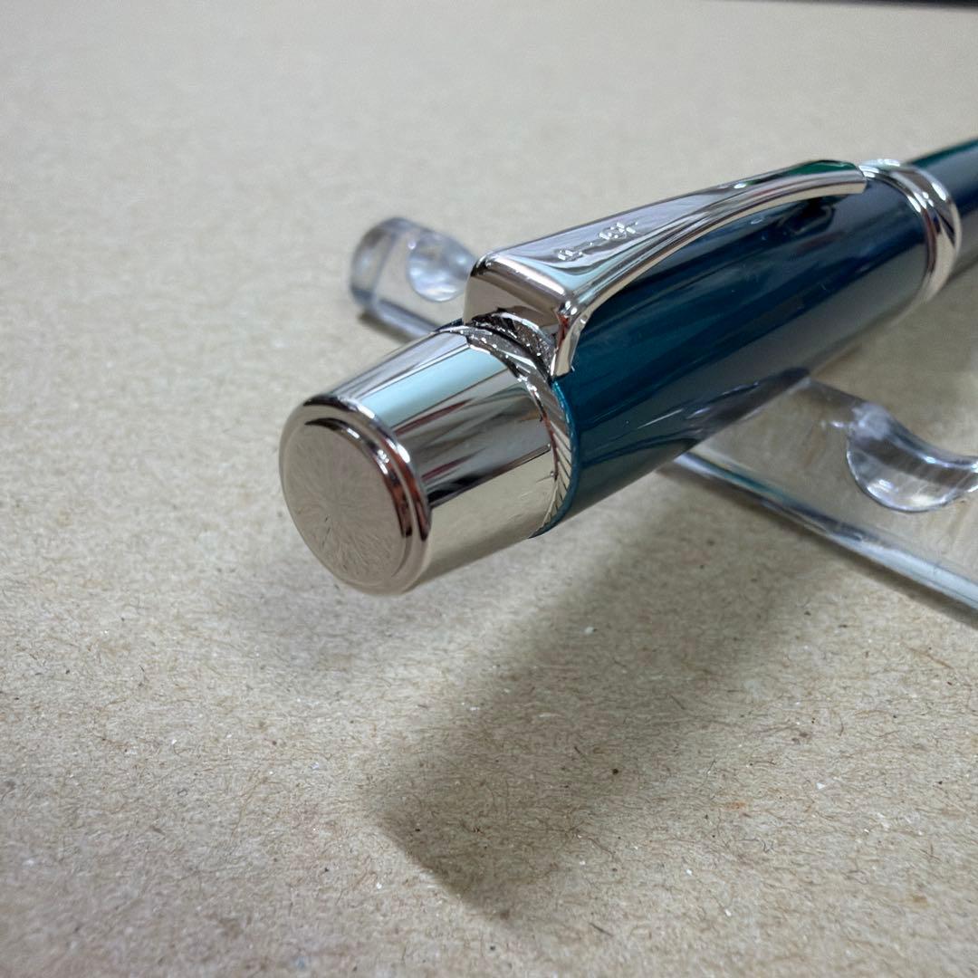 新品 パイロット カスタム ヘリテイジ CR ボールペン ターコイズブルー 箱付