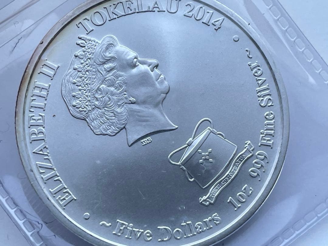 TOKELAU YEAR OF THE HORSE 銀貨2014 SILVER