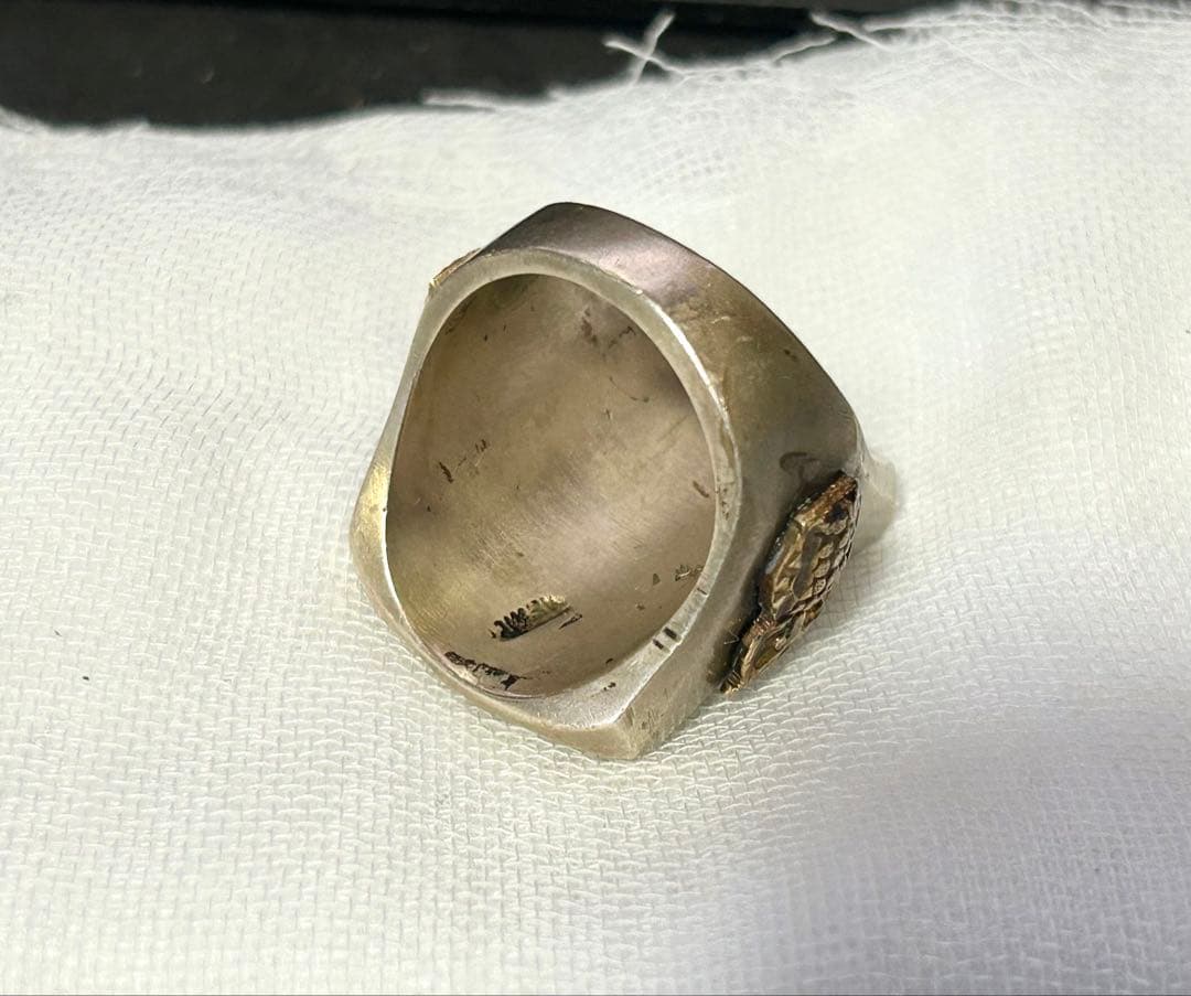 50s フクロウデザイン メキシカンリング 古着 ヴィンテージ