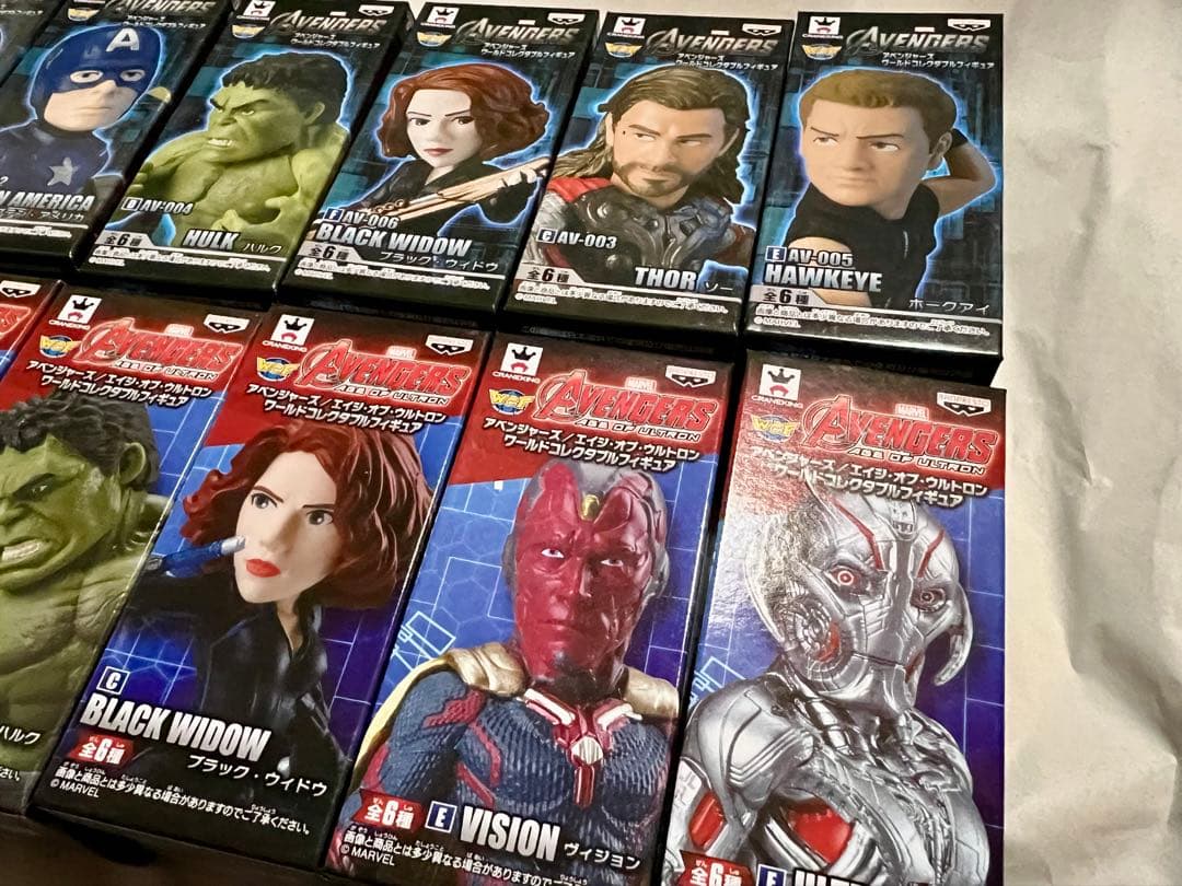 ワーコレ　アベンジャーズ フィギュアセット