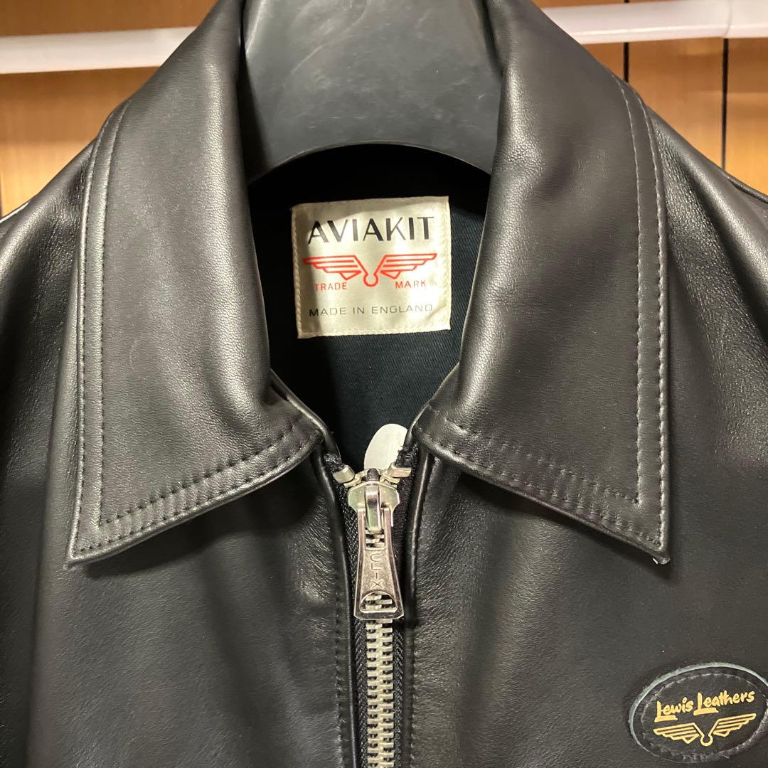 ルイスレザー×ヒステリックグラマー　ドミネーター　シングルライダース　牛革　S