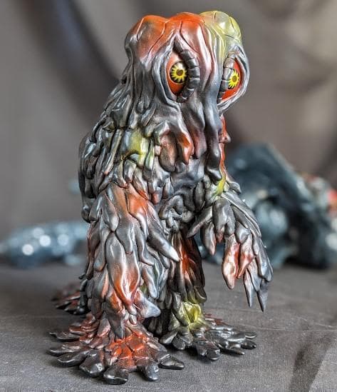 ヘドラセット「ゴジラ対ヘドラ」（Ｙ・ＭＳＦ）ソフビフィギュア４体セット