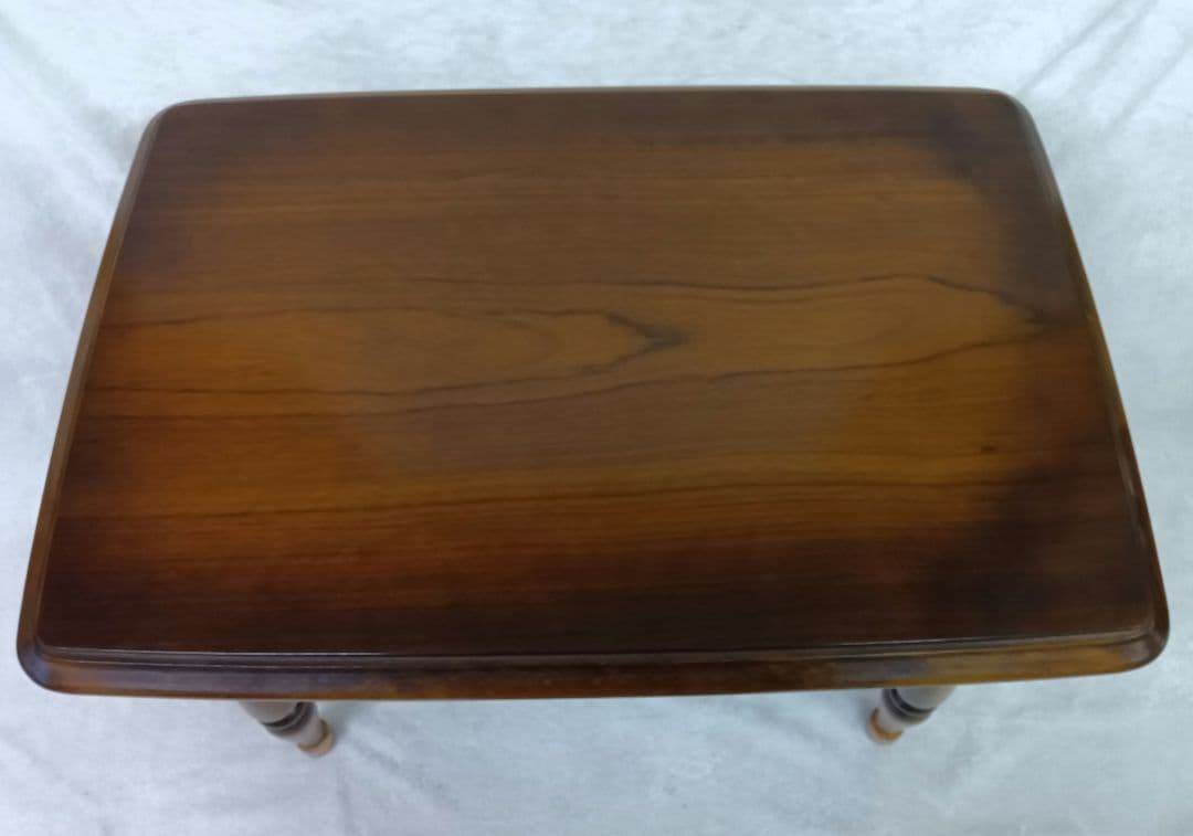 カリモク　コンソールテーブル　サイドテーブル　アンティーク　コーヒーテーブル