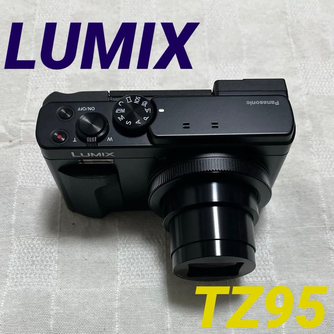 【美品】デジタルカメラ 『LUMIX TZ95』ブラック 【Panasonic】