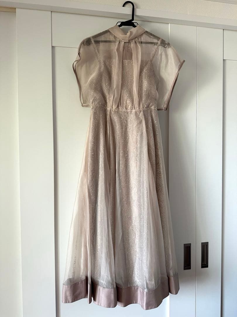 マイストラーダ⭐︎結婚式ゲストドレス⭐︎エアリーフレアドレス⭐︎未着用サイズS