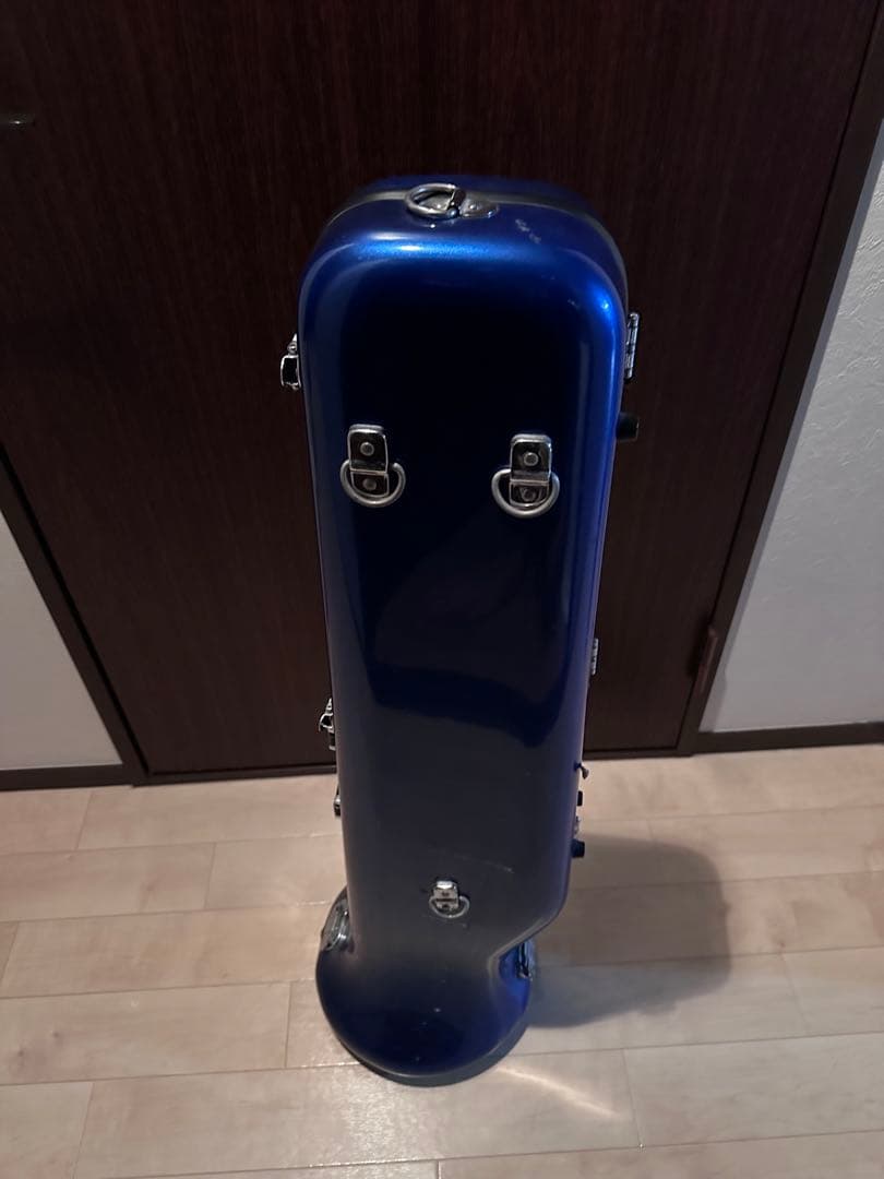 B&H テナートロンボーン　シルバー　C.C.シャイニーケース　青　セット