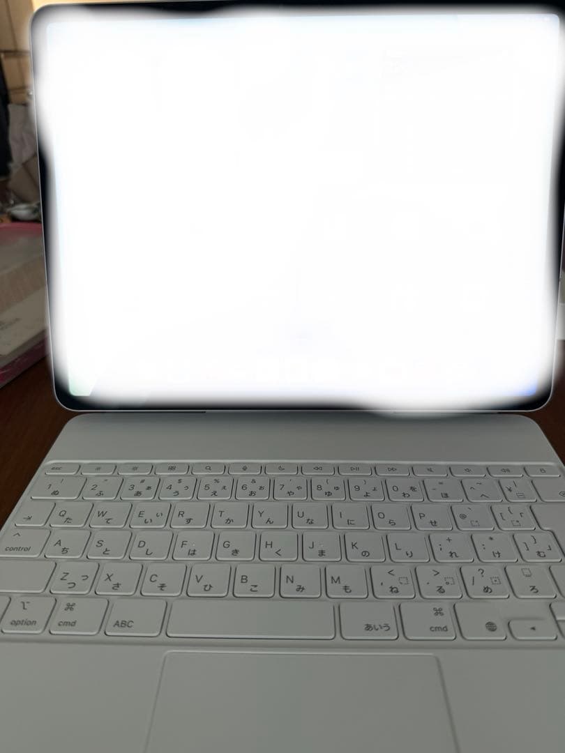 13インチiPad Air セルラーモデル128GB パープル キーボード付