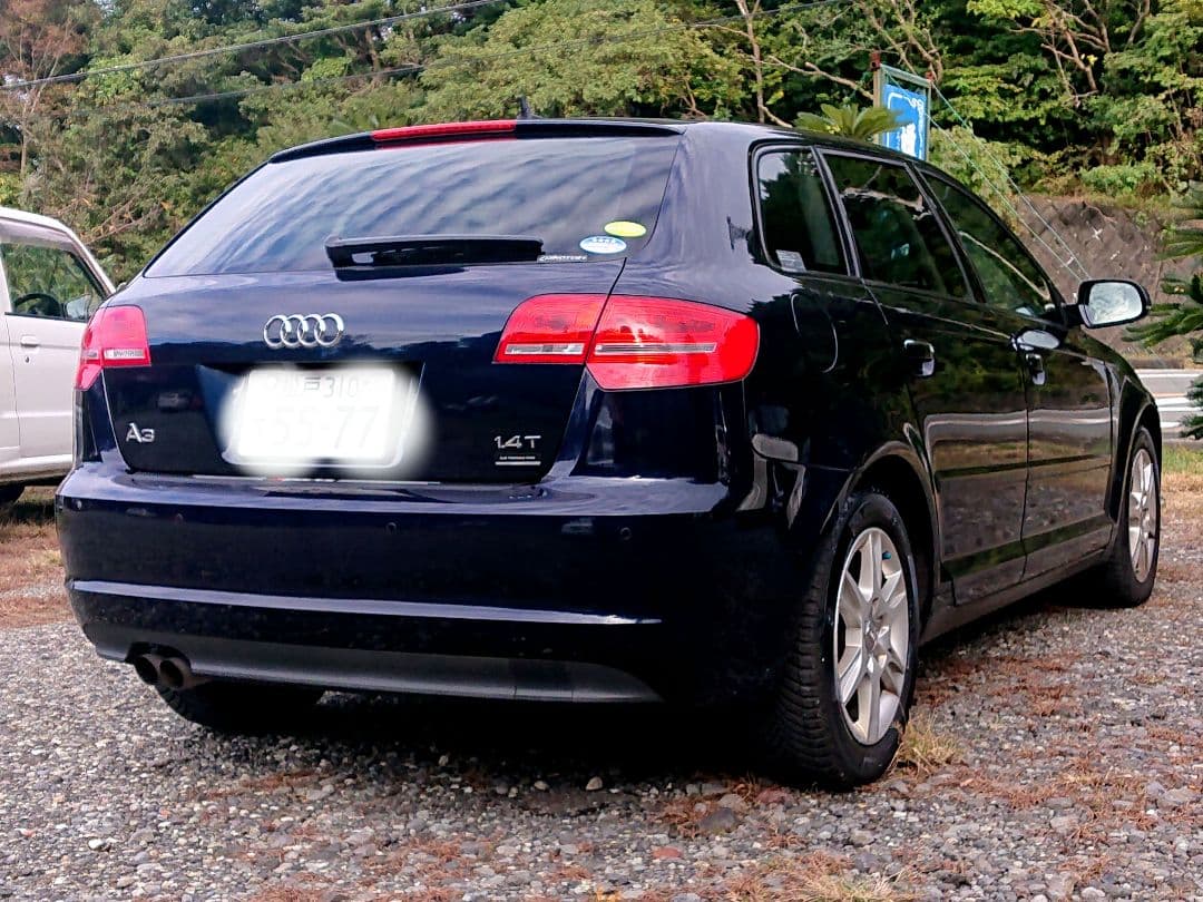 アウディ A3 スポーツバッグ 1.4T FSI ターボ ナビ 取説 記録簿多数