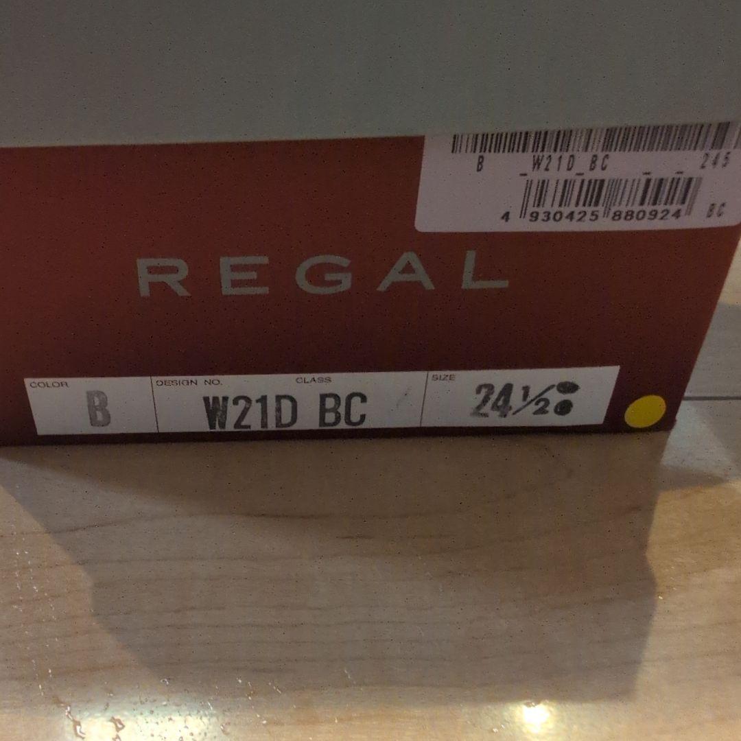 定価28,800円 REGAL W21D BC 24.5cm ストレートチップ