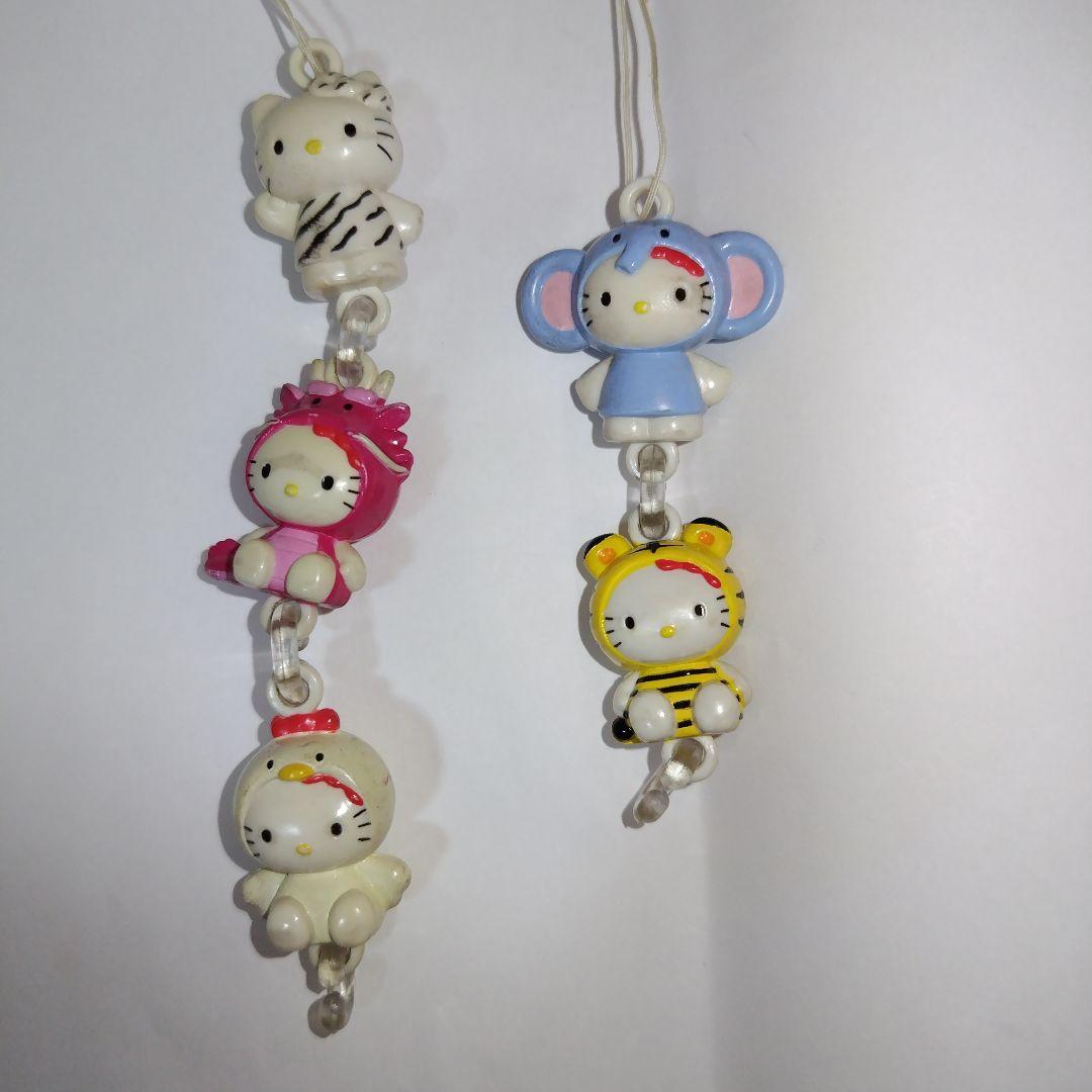 【希少】サンリオ　ハローキティ　干支 つながる　マスコット　平成レトロ