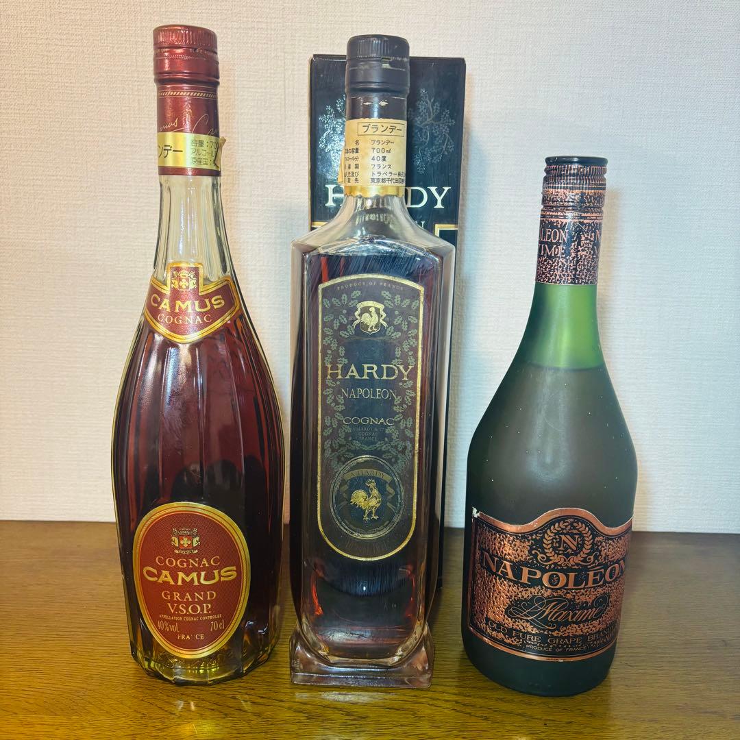 VSOP コニャック Hardy Napoleon マキシム ブランデー まとめ
