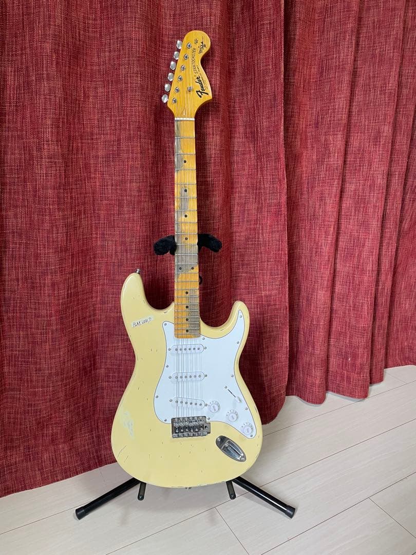 Stratocaster duck風　レリック加工