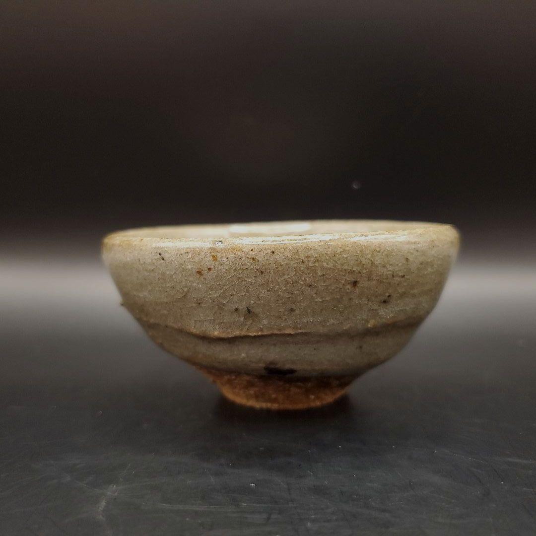 小山冨士夫　無地唐津ぐい呑　盃　古唐津　箱無し