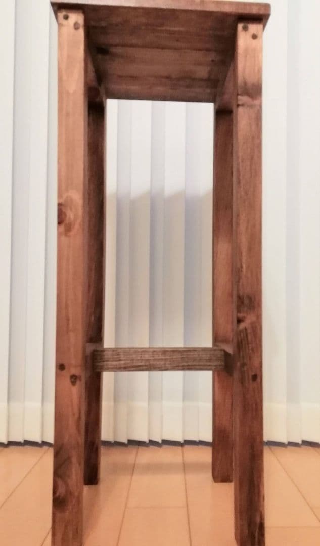 木製/ハンドメイドテーブル/ウォールナット【送料込み】