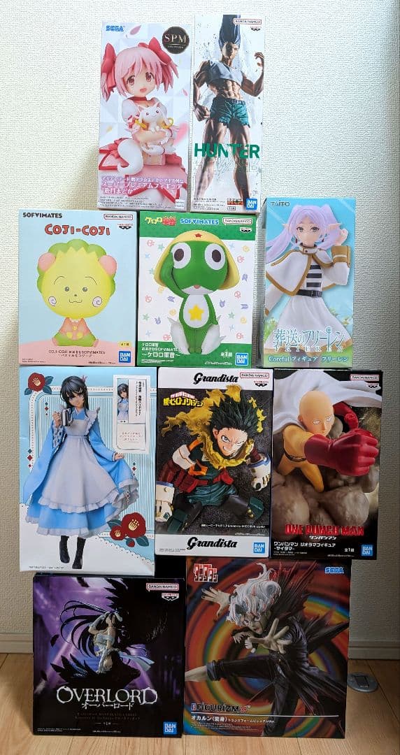 【ゴンさん（ボールペン）/アルベド/桜島麻衣他】プライズ10体セットまとめ売り