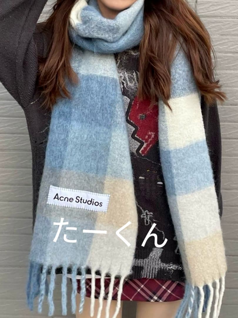 新品 Acne Studios マフラー 男女兼用