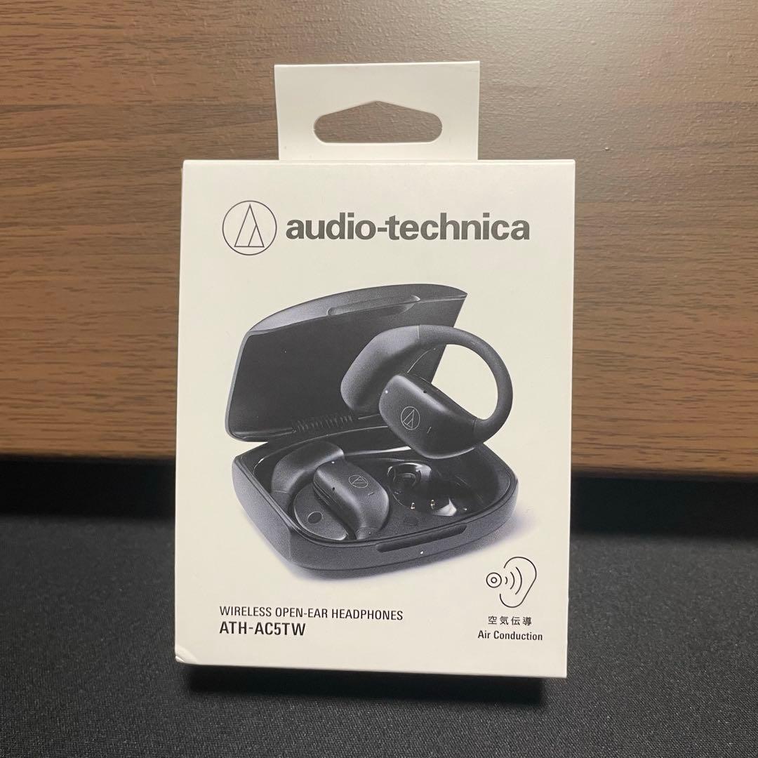 【新品未開封 保証書付き】 ATH-AC5TW ワイヤレスオープンイヤーイヤホン