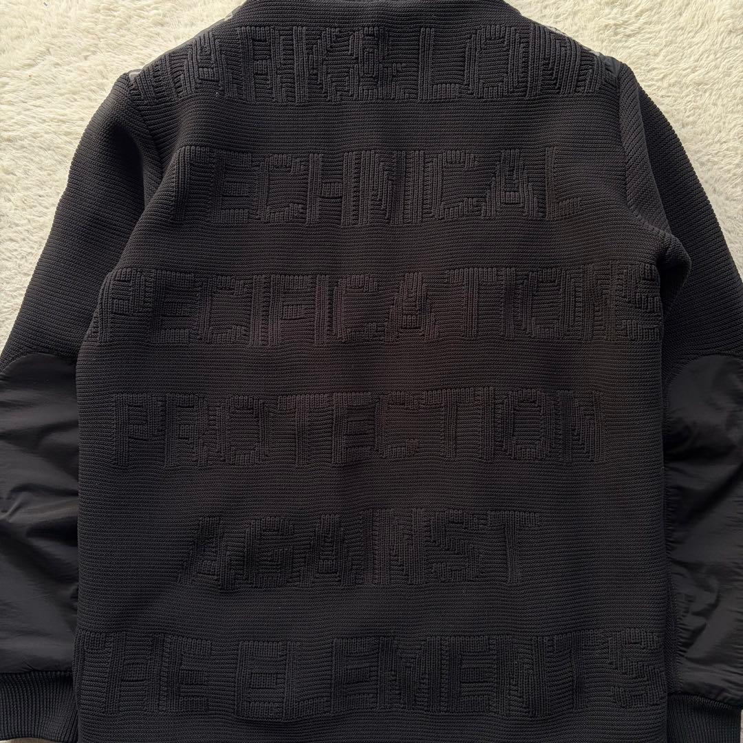 極美品✨マーク&ロナ 中綿ジャケット 総柄 異素材 黒 M 23AW 定価11万