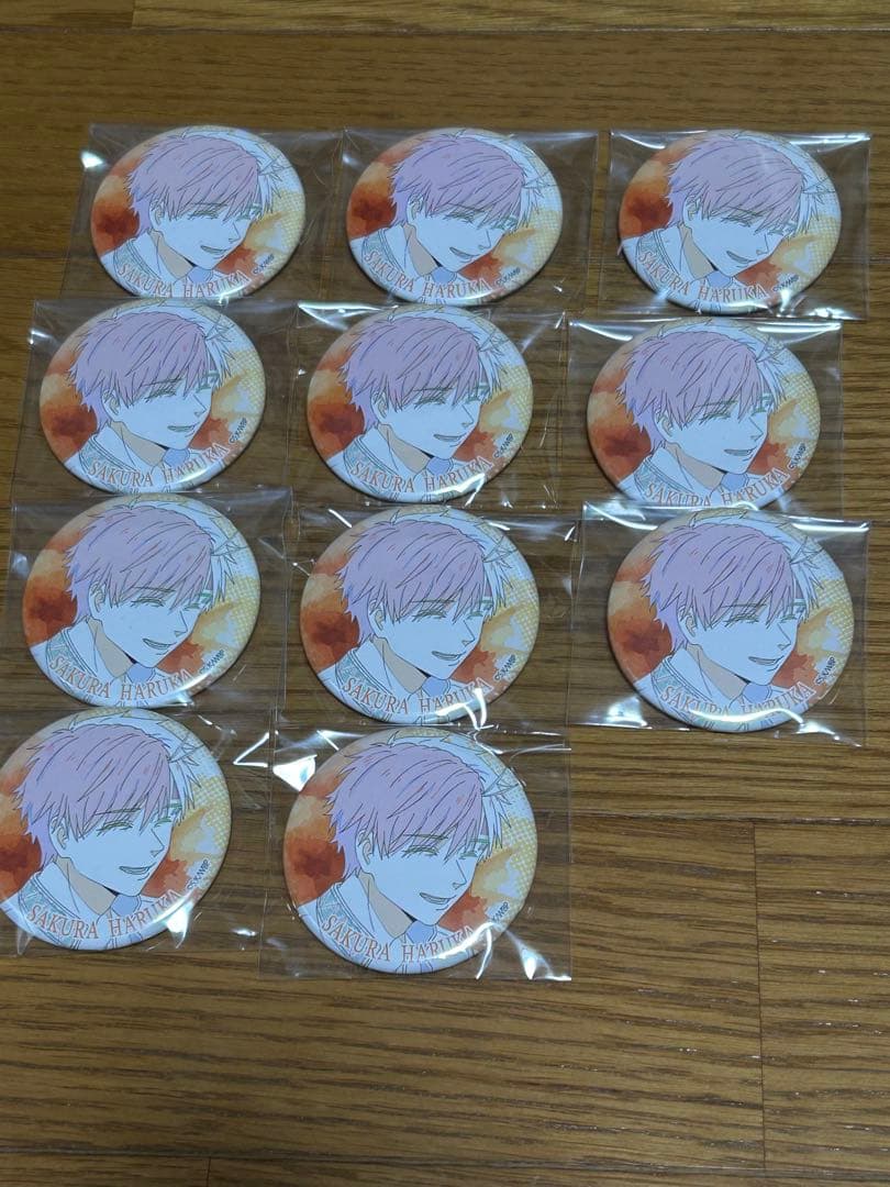 ゆ*こ様 WIND BREAKER　ウィンブレ　TSUTAYA　原画缶バッジ　桜