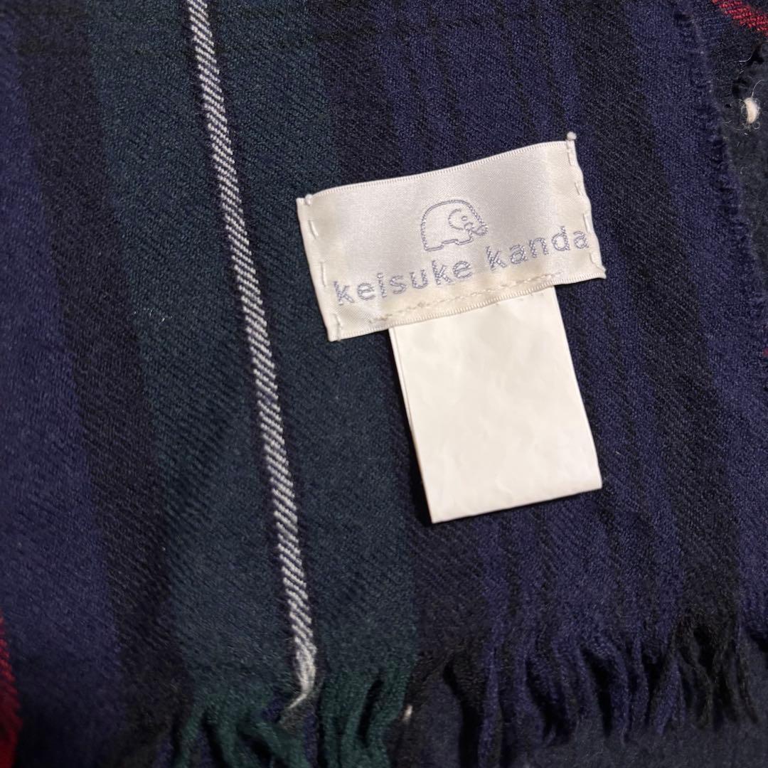 希少！ 極美品 Keisuke Kanda マフラー あつまって ストール