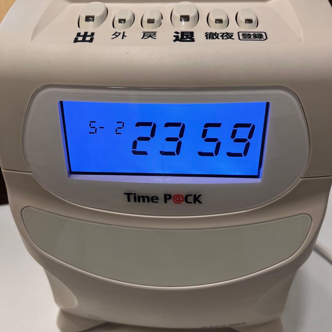 AMANO Time P@CK III タイムパック　勤怠