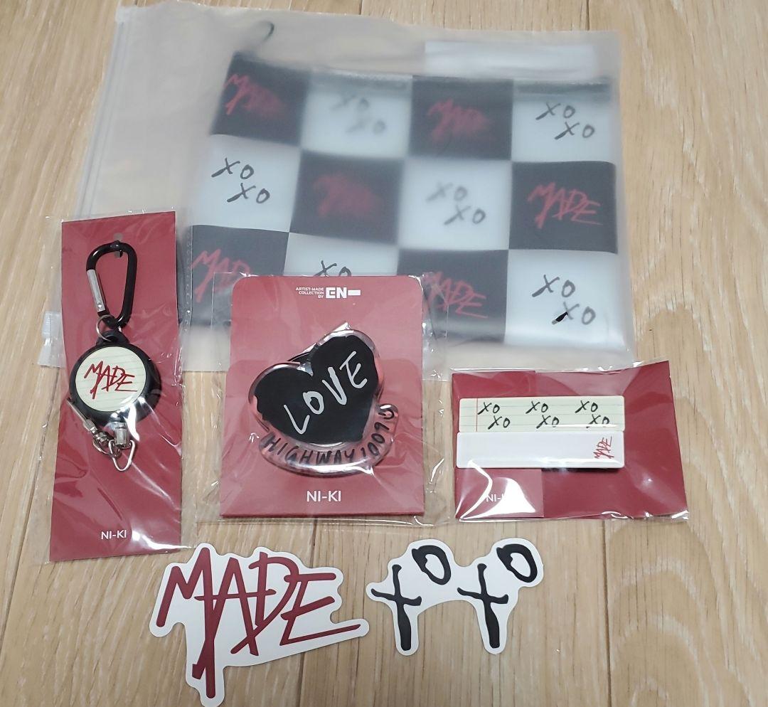 海外限定 ENHYPEN アーティストメイド ポップアップ ニキ セット