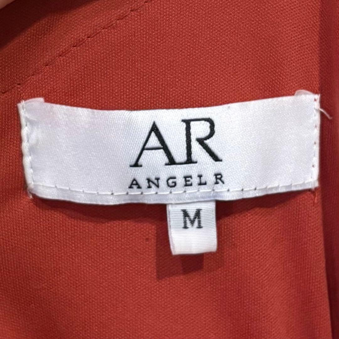 エンジェルアール　オレンジ スリットビジュードレス