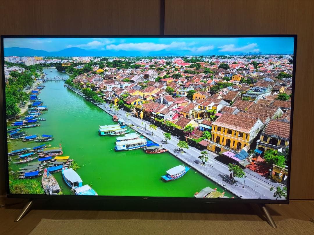 【美品】TCL 43型 液晶テレビ 4k HDR 22年製【直接引取り可】