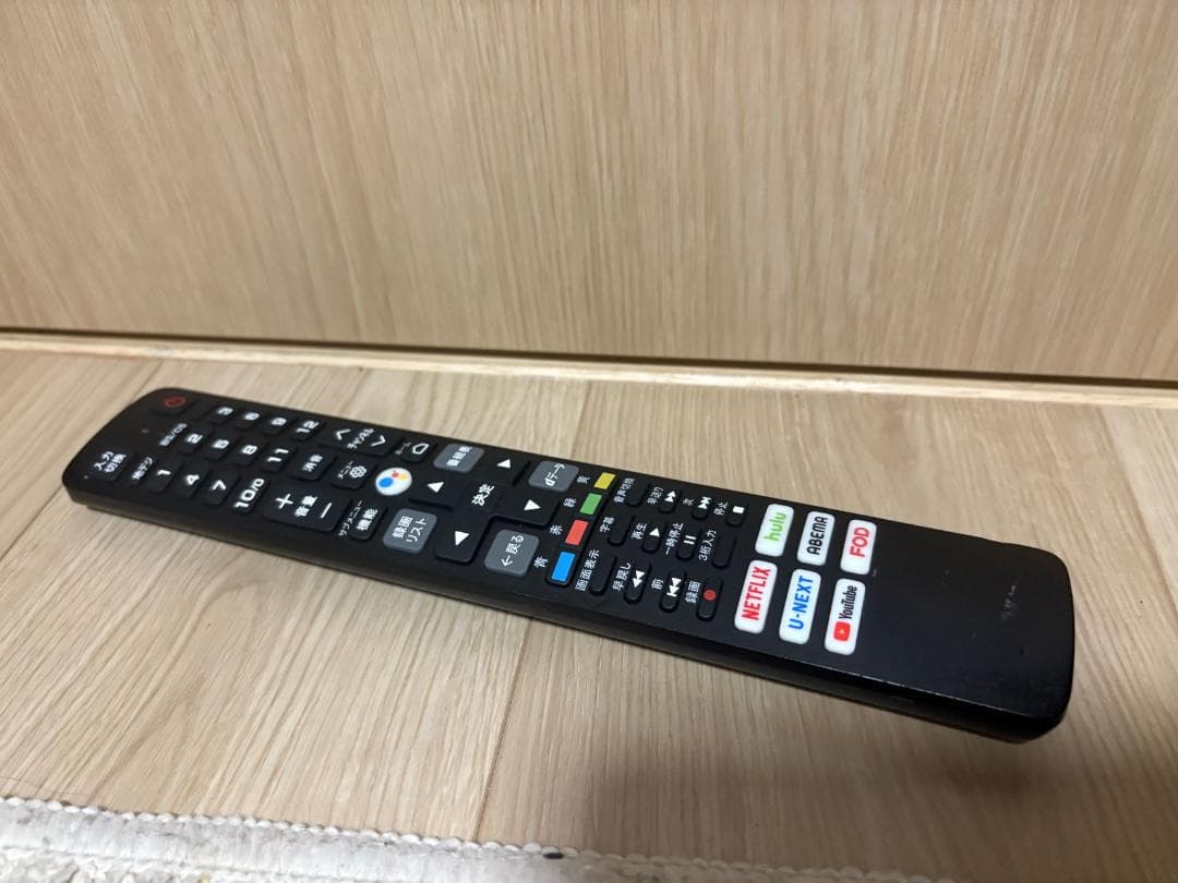 【美品】TCL 43型 液晶テレビ 4k HDR 22年製【直接引取り可】