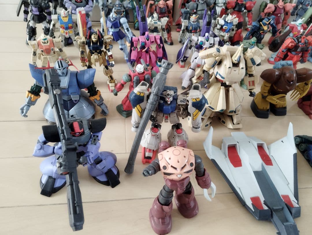 現状渡し モビルスーツインアクション MS ガンダム 43体セット まとめ売り