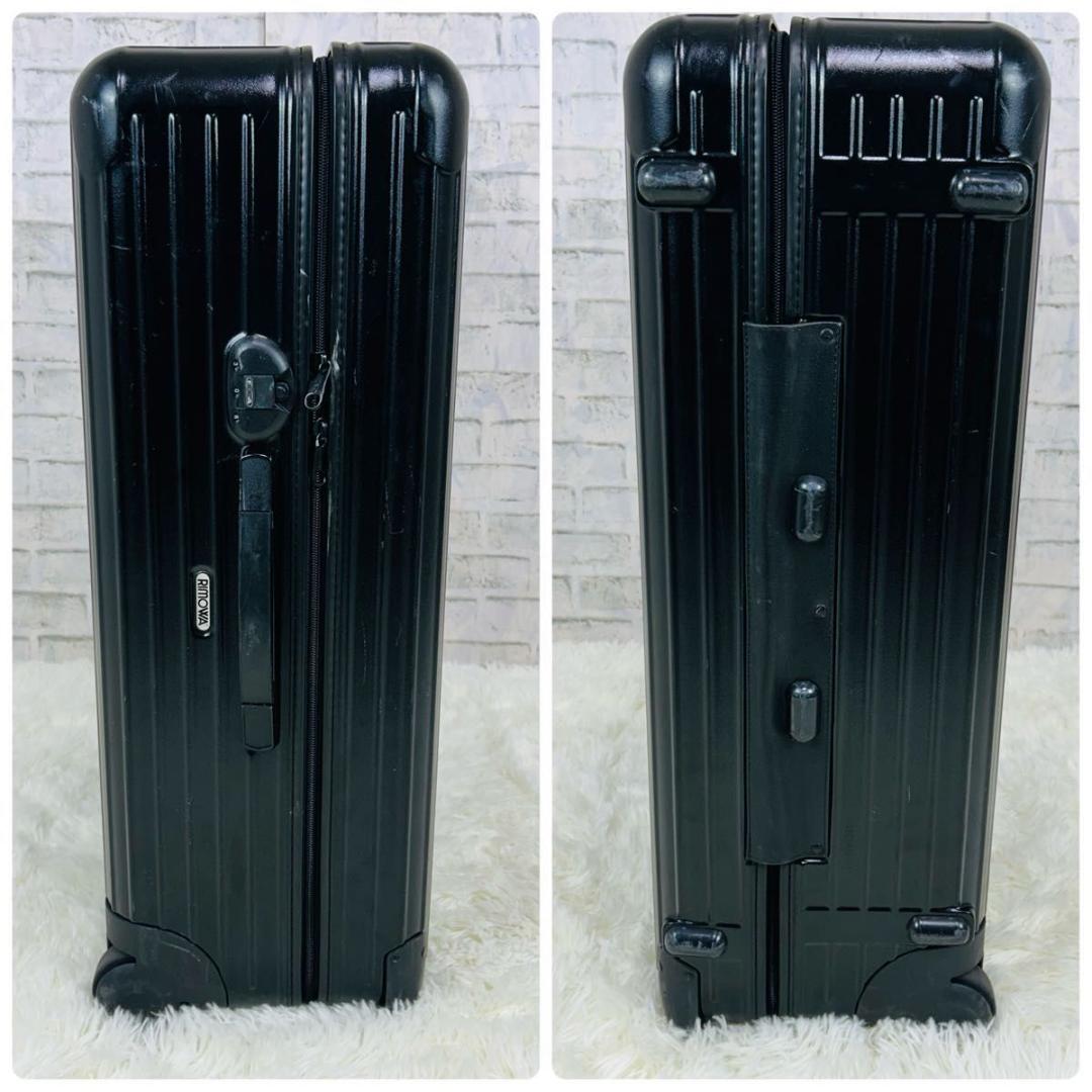 マ*メ様 RIMOWA 82Lスーツケース リモワ 黒 2輪 廃盤 キャリーケー
