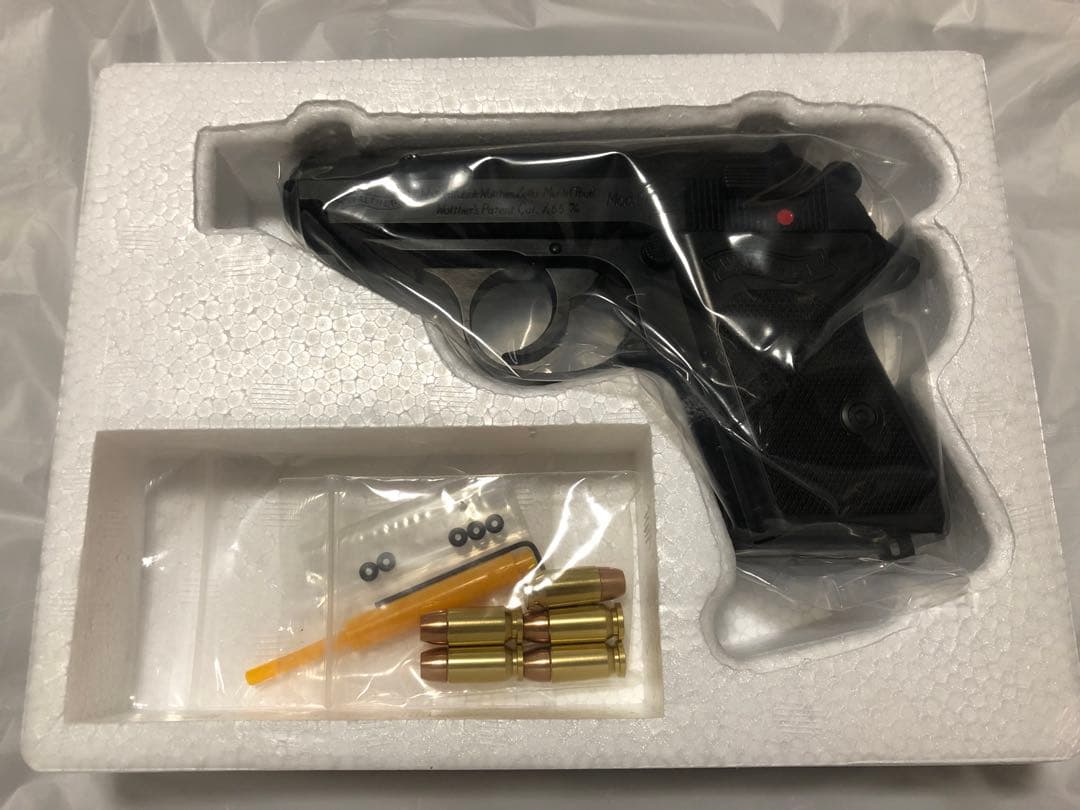 マルシン ワルサーPPK アーリー　マットブラックABS モデルガン 最新ロット